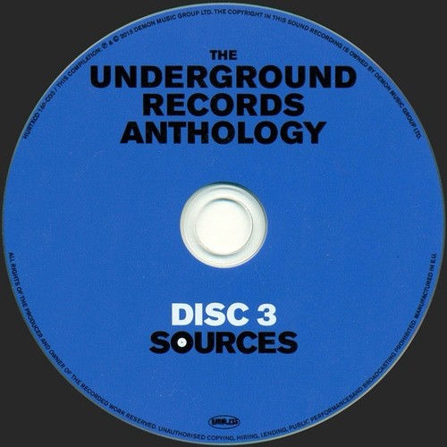 Sources: The Underground Records Anthology (3XCDs 2015) 39 Track 🇬🇧UK Import🆕 - Picture 11 of 11