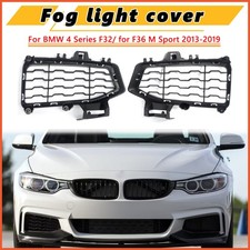 Pair Front Bumper Fog Light Cover For Bmw F32 F36 M Race 51118056493 51118056494 Pair Front Bumper Fog Light Cover For Bmw F32 F36 M Race 51118056493 51118056494