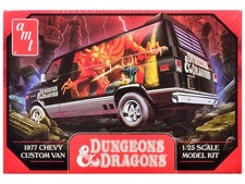 Skill 2 Model Kit 1977 Chevrolet Custom Van "Dungeons  Dragons" 1/25 Scale