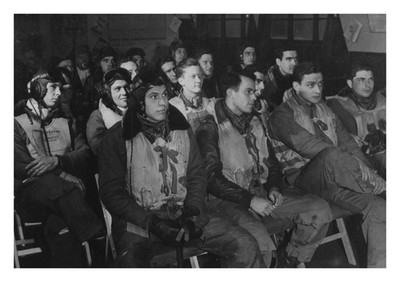 8th Air Force fighter pilots in England 1944