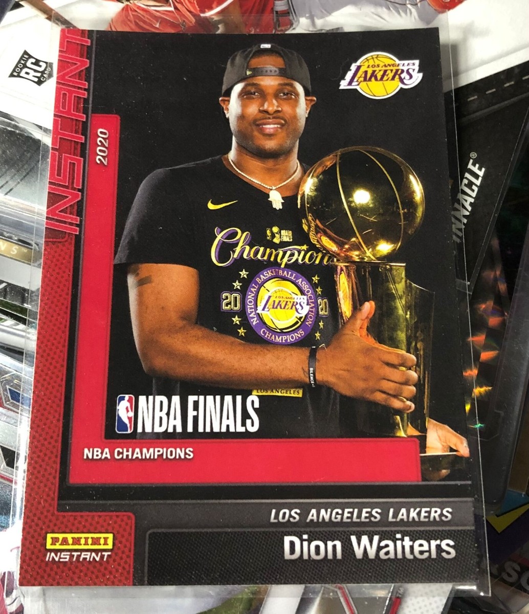 2019-20 Instant NBA Finals Champions Dion Waiters Los Angeles Lakers #19