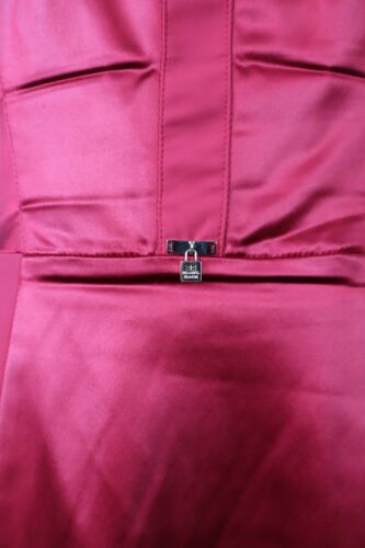 ELISABETTA FRANCHI PASSEPARTOUT VESTITO DONNA 48 DRESS WOMAN ITALY VINTAGE SETA - Photo 3 sur 9
