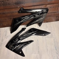 Kit Spoiler Scoop Copri Radiatore Honda Nero CRF 250 R 2009