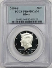 2008-S Silver 50C PCGS PR 69 DCAM Kennedy Half Dollar