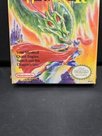 1989 Dragon Warrior Nintendo Nes REV-A Poster Letter Box  BRAND NEW SEALED 
