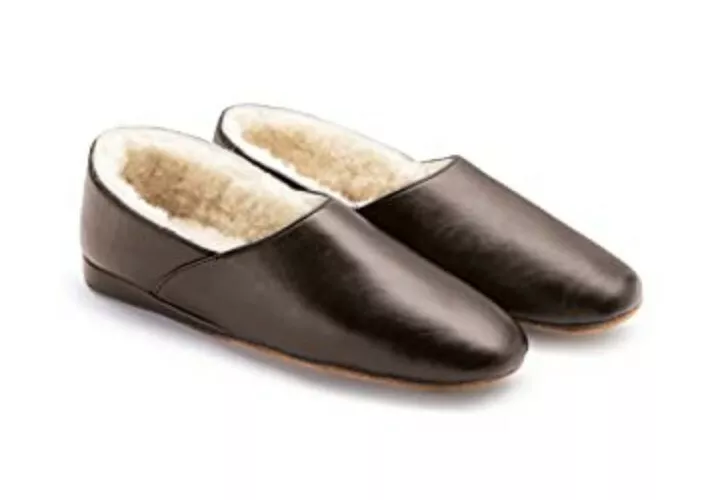 Churchill slippers leather sales