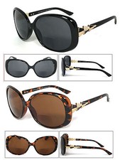 Womens Inner Bifocal Sunglasses Reading Sunglasses Tinted Lens UV400