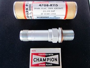 Champion Aircraft Spark Plugs Application Chart