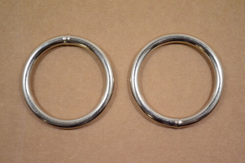 O Ring - 2" - Nickel Plated - Wire Welded - Pack of 18 (F428) - Picture 1 of 1