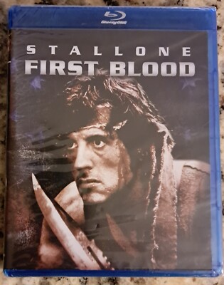 First Blood Blu-ray Disc NEW SEALED Rambo Stallone Widescreen 