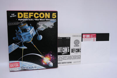 DEFCON 5 COSMI PAUL NORMAN DISK GAME VERSION USED GOOD CONDITION FR1 59613 