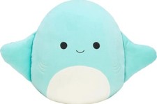 Brand NEW Squishmallow 14" Maggie The Green Stingray W/ Spotted back Plush New