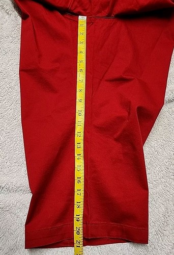 ☆ NWT Karen Scott Women's Tummy Control Comfort Capri Pants Plus Size 24W Red - Picture 12 of 13