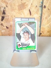 Signed 1965 Topps #156 Bob Sadowski