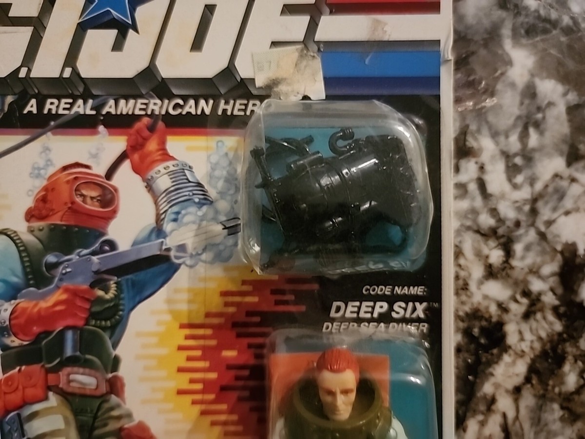 GI Joe Deep Six Deep Sea Diver 1989 Sealed | eBay GI Joe Deep Six Deep Sea Diver 1989 Sealed | eBay