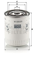 Mann-Filter W 930/20 ÖLfilter FÜR Carbodies GAZ Land Rover LDV Morgan Rover Triu