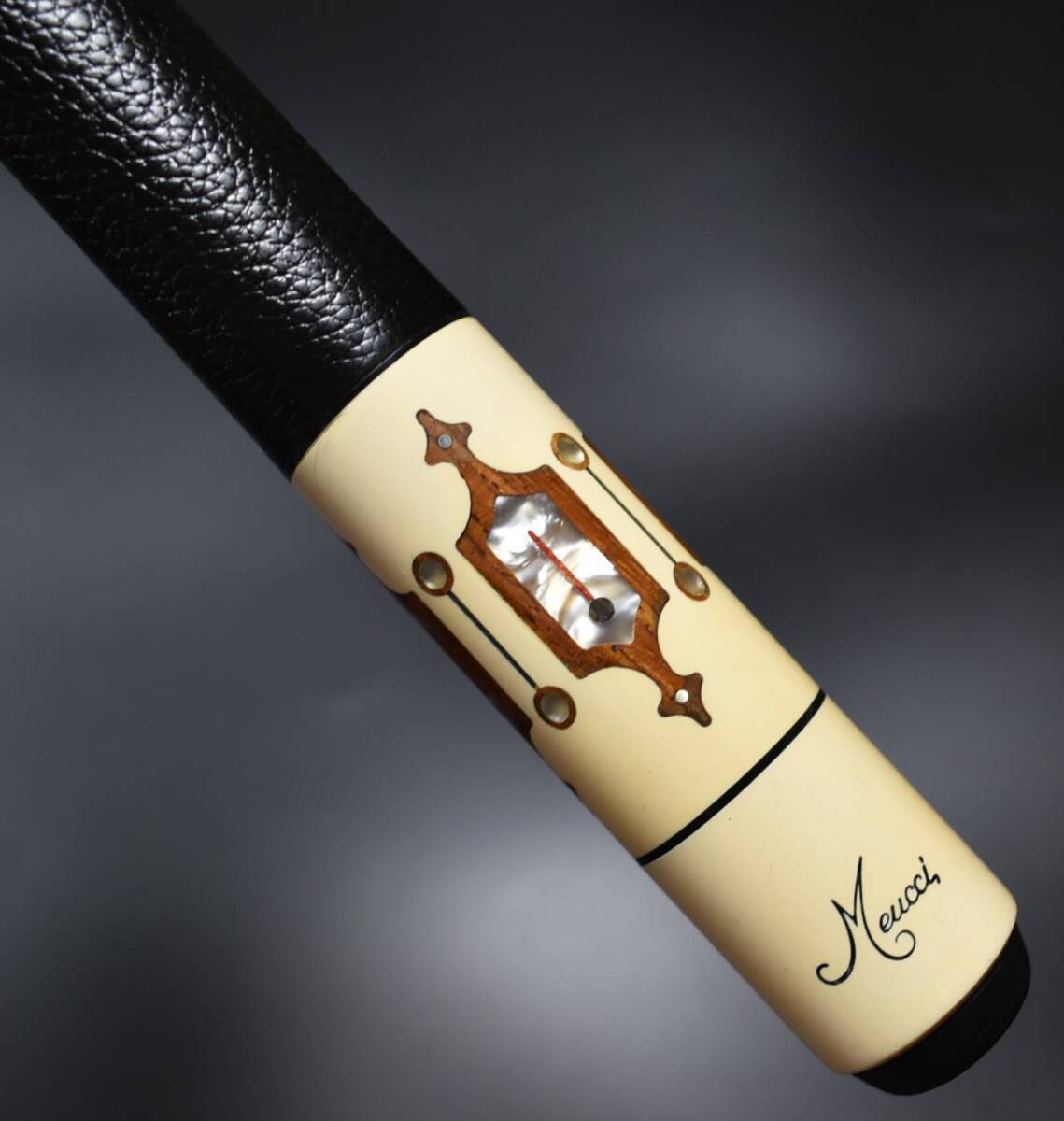 Meucci Cue MEP04 18 mountain no wrap dot shaft 2 pieces From Meucci Cue MEP04 18 mountain no wrap dot shaft 2 pieces From