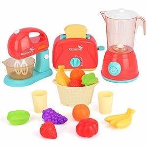 Kids Pretend Play Kitchen Set, Assorted Kitchen Appliance ...
