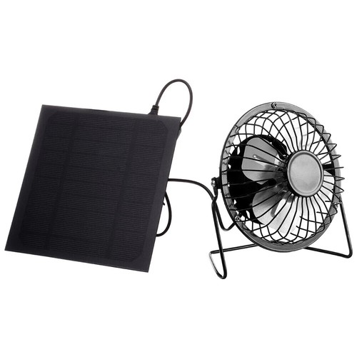 12V 5W Solar Powered Fan Waterproof Roof Vent Exhaust Fan For Camping Greenhouse - Picture 14 of 16