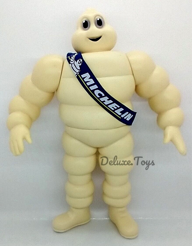 RARE MICHELIN MAN RUBBER FIGURE BIBENDUM DOLL 8" ADVERTISING 💥FREE SHIPPING💥 - Picture 3 of 6