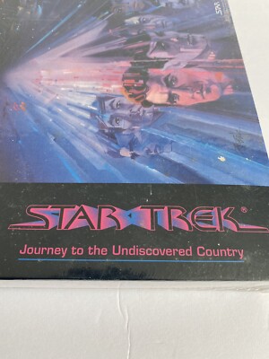 STAR TREK Journey to the Undiscovered Country 1000 Piece Jigsaw Puzzle 1993