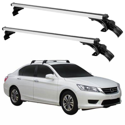 Car Roof Rack Cross Bar 48'' Luggage Carrier Aluminum For Honda Accord 2000-2021