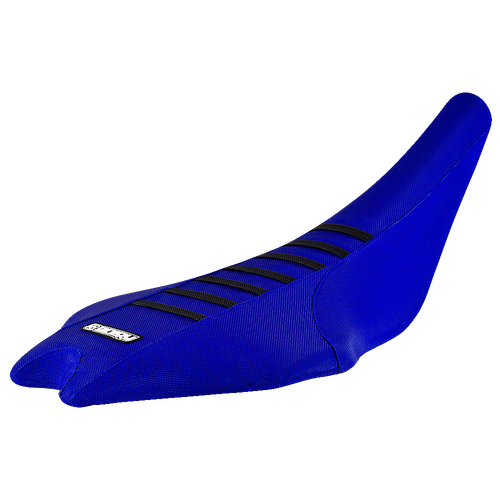 Yamaha YFZ 450R 450 R Seat Cover 2009 2020 All Blue / Black Ribs