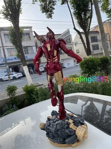 Marvel Avengers Iron Man Mark VII MK7 Model Figure Big 23.6" Statue Collection - Picture 19 of 20