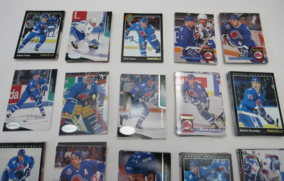 ++139 QUEBEC NORDIQUES++ NHL Trading Cards LOT: 139 CARDS. Rank 4 - Image 3 of 4