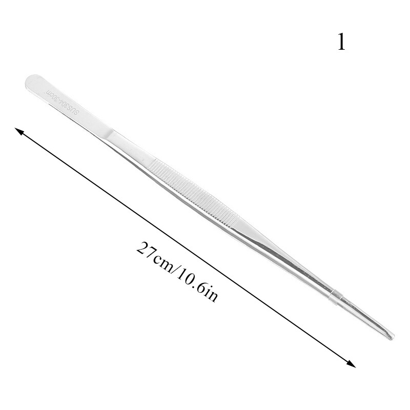 27cm Stainless Forceps Tweezers Aquarium Maintenance Fish Plants  