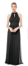 NEW W/TAGS Bill Levkoff 1503 formal gown Black Size 14