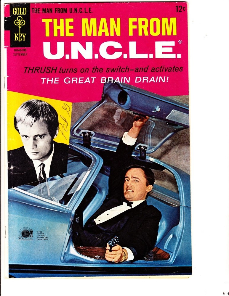 Man from UNCLE 14 1967 Free to Combine VG Condition