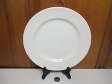 Steelite International Distinction Spyro 9" Salad Plate Embossed Swirl Rim NEW