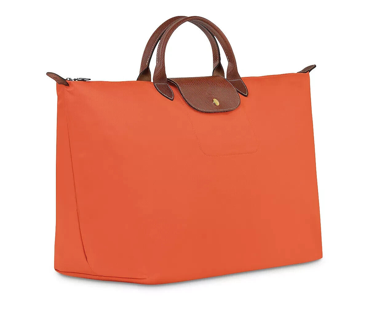 美品！LONGCHAMP ボストンバッグ オレンジ　2way 大きめ ロンシャン LONGCHAMP LONGCHAMP ロンシャン ボストンバッグ 1625 089