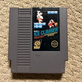 Ice Climber (Nintendo Entertainment System, 1985) NES 5 Screw Black Box Tested
