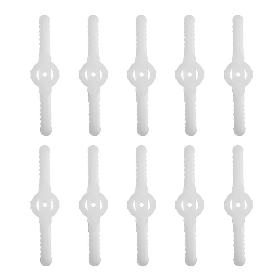US 10*Plastic Blades Replacement For Garden Lawn Mowers Electric Grass