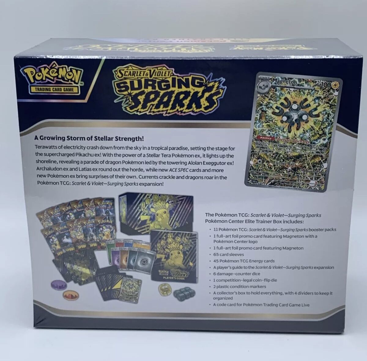 Pokemon TCG - S&V: Surging Sparks Pokemon Center Elite Pokemon TCG - S&V: Surging Sparks Pokemon Center Elite