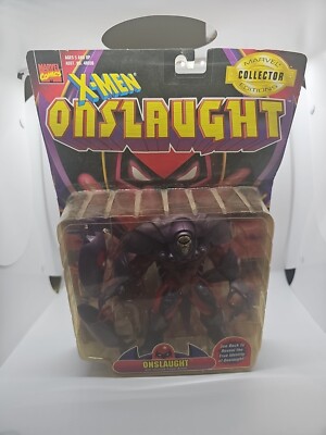 Onslaught Ultimate Power Armor | X-Men | Toy Biz 1997 | Sealed On Card Damaged