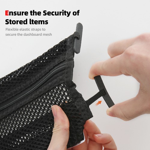 Dash Storage Nets Kit 715003129 For Can-Am Defender HD8 HD10 2016-23 HD7 2022-23 - Picture 5 of 7