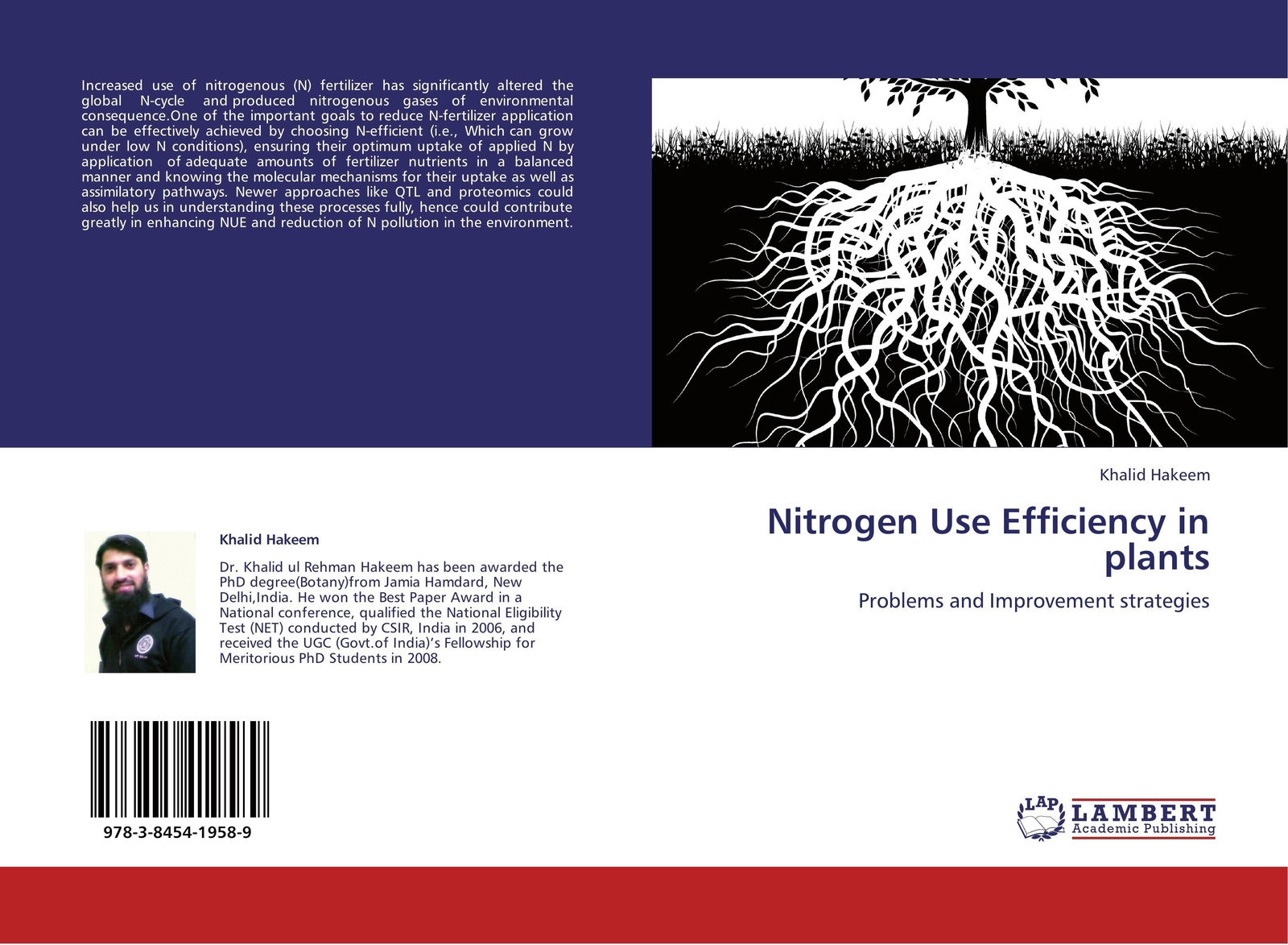 Thumbnail - Khalid Hakeem | Nitrogen Use Efficiency In Plants | Taschenbuch |