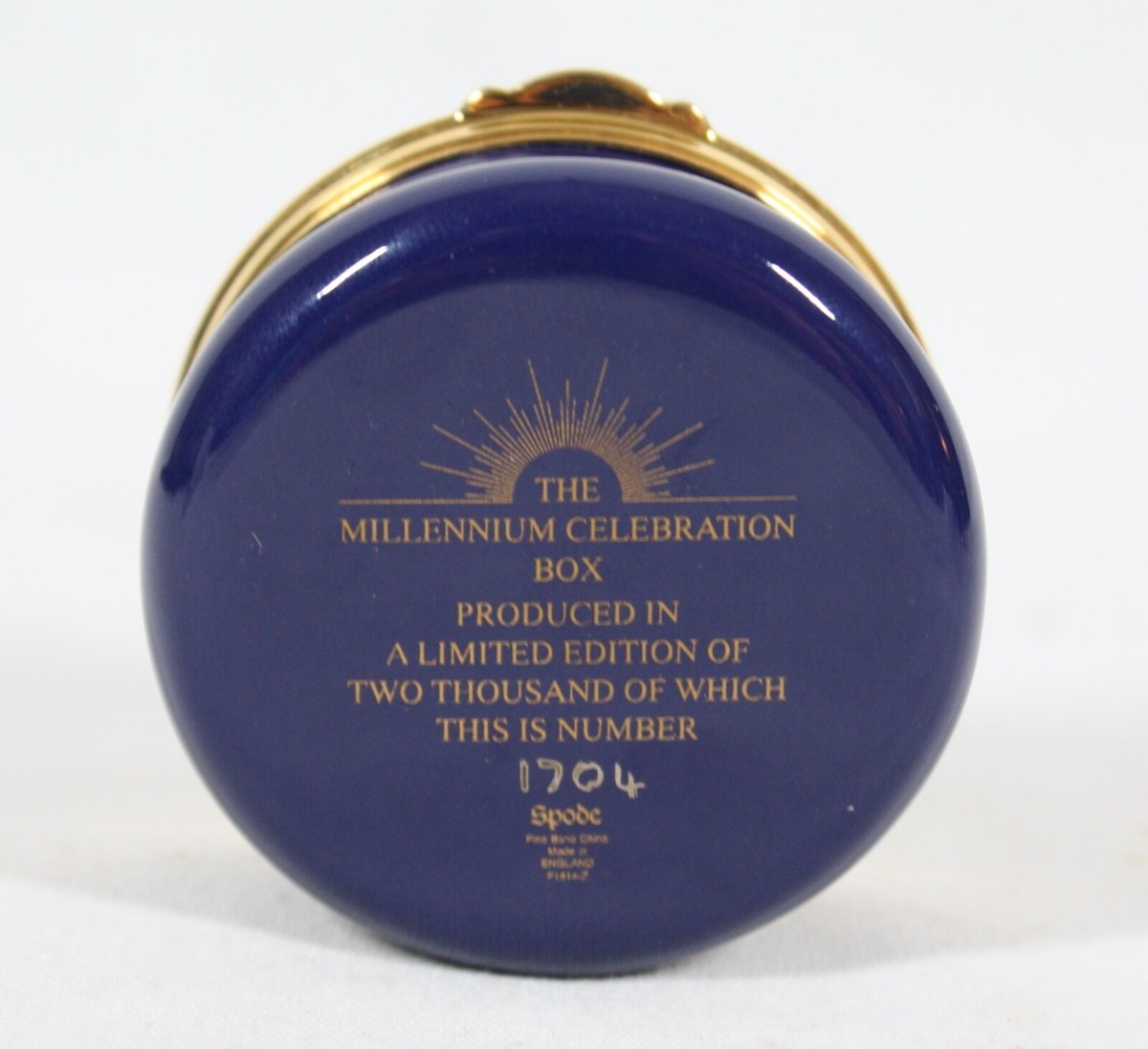 #未使用Spodc #ENGLAND #BONECHINA#Y2962 RARE! SPODE MILLENNIUM COLLECTION LIMITED EDITION #1704 BONE