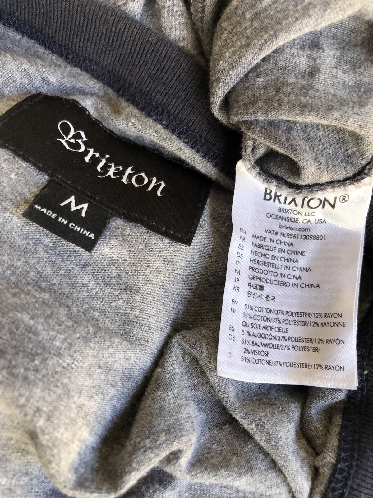 BRIXTON MFG Official Men's \