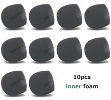 10pcs AFT Microphone Grille Windscreen Inner Foam for Shure SM58, Beta58, PG58