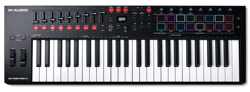 M-AUDIO Oxygen Pro 49 USB MIDI-Keyboard - Bild 3 von 4