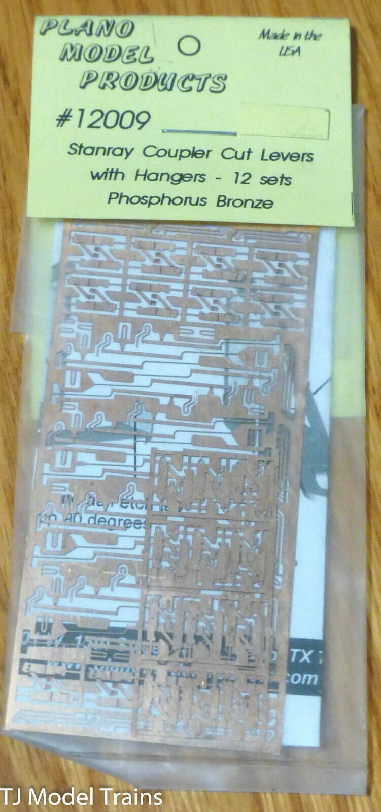 Plano Model Products HO 12009 Stanray Coupler Cut Levers With Hangers