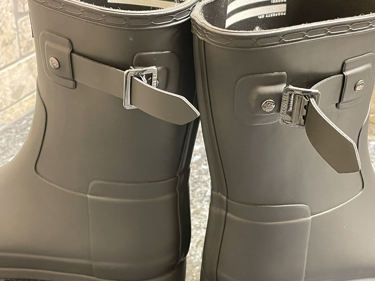 NEW! Hunter Original Short Refined Rain Boots Womens SIZE 11