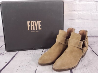 frye leather ankle boots