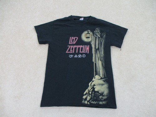 Led Zeppelin Shirt Adult Small Black 