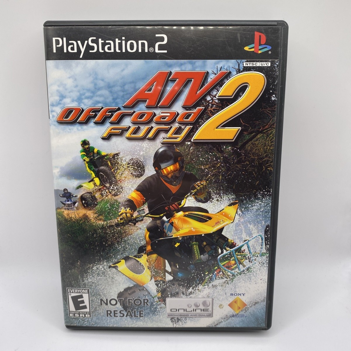 ATV Offroad Fury 2 (Sony Playstation 2) PS2 with Manual