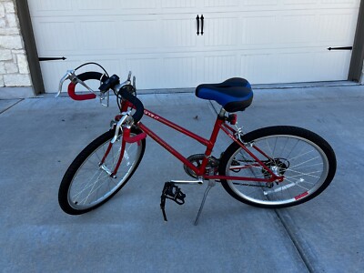 1988 Vintage Red Schwinn 10 speed bicycle, many new parts
